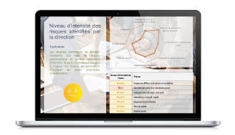 Ecrans de l'application