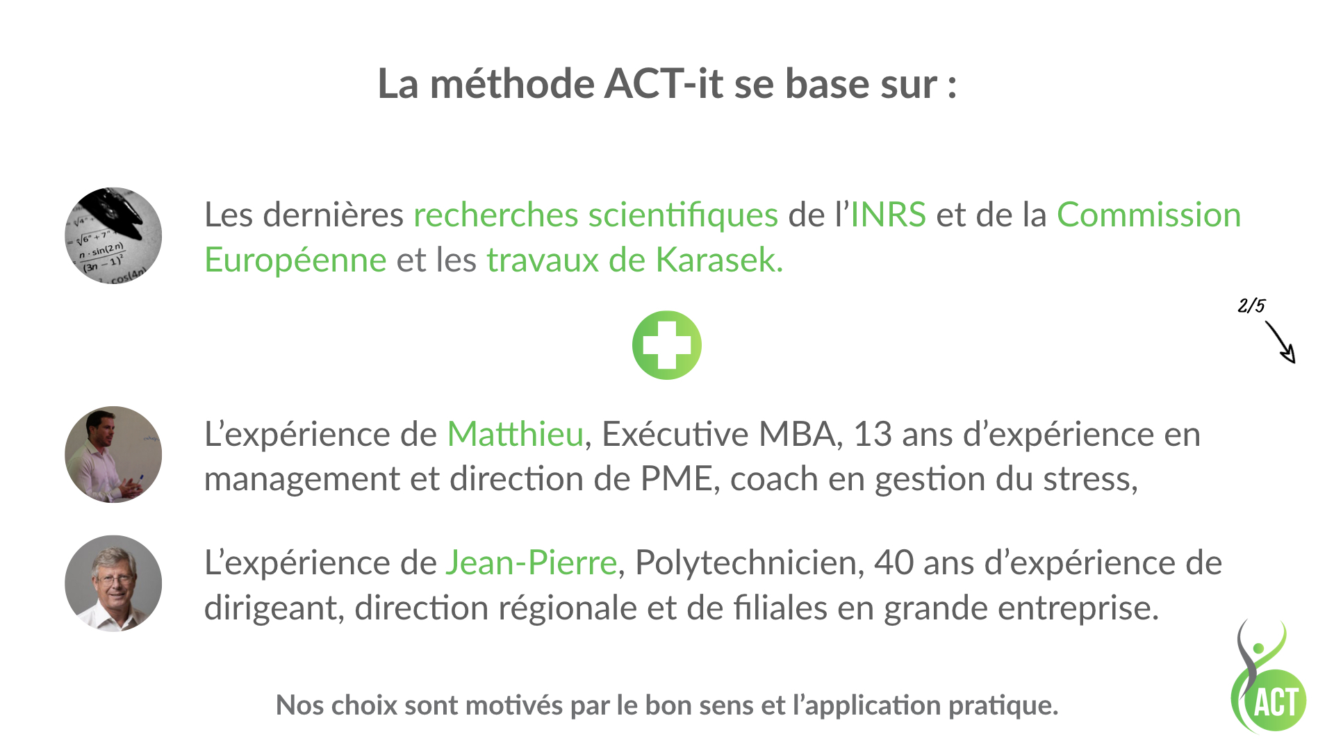 Méthode Act Slide 1