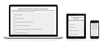 Ecrans de l'application